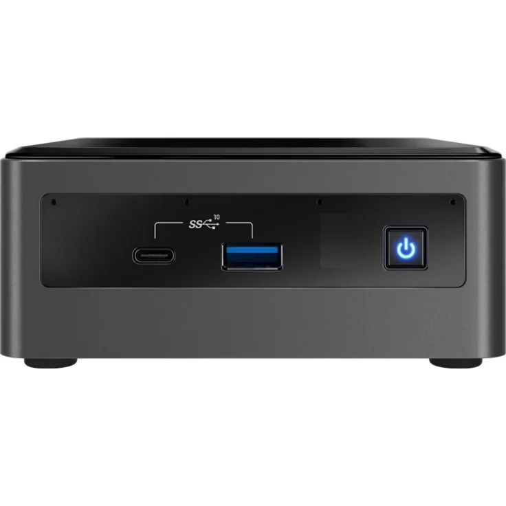 Intel Next Unit of Computing 10 Performance kit - NUC10i5FNHN - Barebone - Mini-PC - 1 x Core i5 10210U - 1.6 GHz - RAM 0 GB - UHD Graphics - GigE - WLAN: Bluetooth 5.0, 802.11a-b-g-n-ac-ax