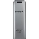 PNY Elite Steel USB-3.1-Stick 64GB