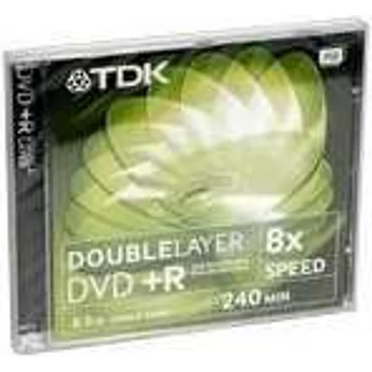 TDK DVD+R 8.5GB DL 8x, 10er Jewelcase (T19544)