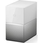 WD My Cloud Home Duo 6 TB Persönlicher Cloudspeicher - externe Festplatte 2-Bay - WLAN, USB 3.0. Backup, Videostreaming - WDBMUT0060JWT-EESN