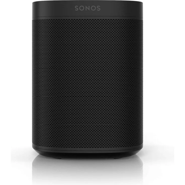 Sonos One SL Multiroom-Lautsprecher mit Webradio, geeignet für Indoor, Outdoor, schwarz – Bild 1