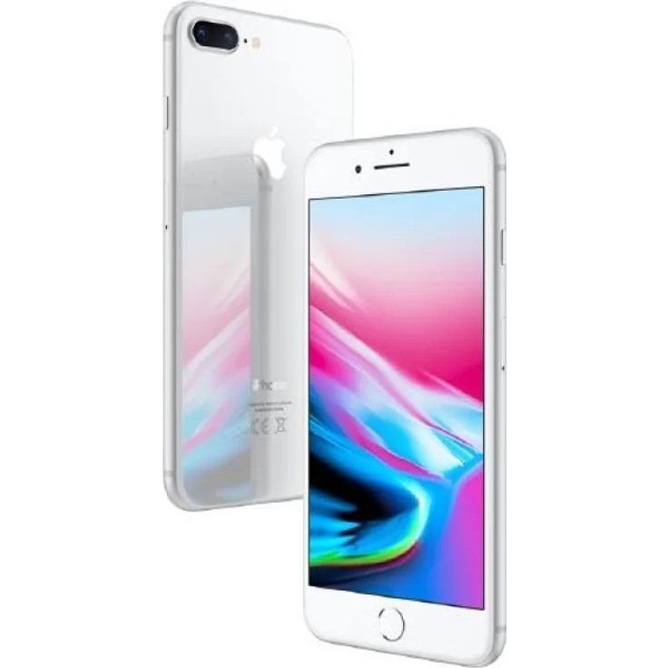 Apple iPhone 8 Plus Smartphone 13,97cm Pixel (5,5 Zoll) Retina-Display, 64GB interner Speicher, 3GB RAM, iOS, Silber – Bild 3