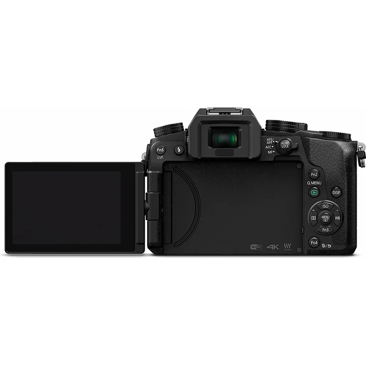 Panasonic LUMIX G DMC-G70KAEGK Systemkamera (16 Megapixel, OLED-Sucher, 7,5 cm OLED Touchscreen, 4K Foto und Video) mit Objektiv H-FS14042E schwarz – Bild 4