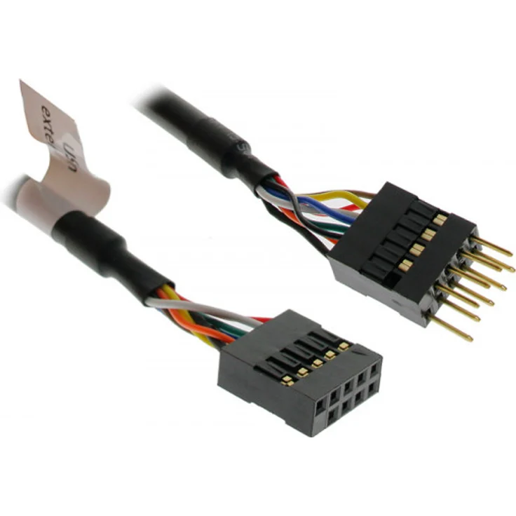 Akasa Interne USB-Verlängerungskabel 40 cm – Bild 1