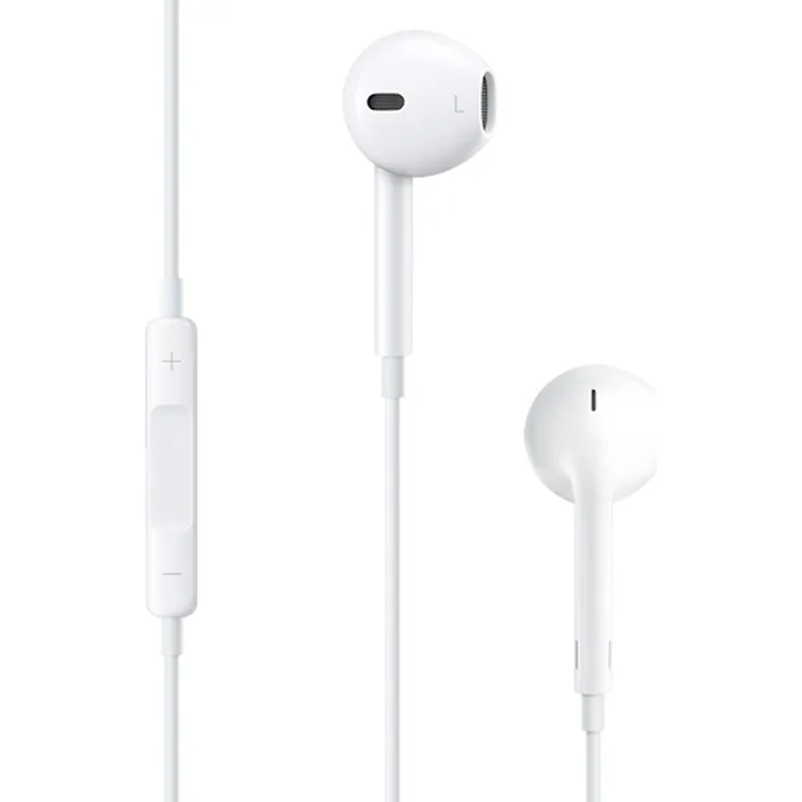 Apple EarPods (MD827ZM/A, 3,5 mm Klinke, altes Modell) In-Ear Kopfhörer mit Mikrofon, geeignet für iPhone, weiß