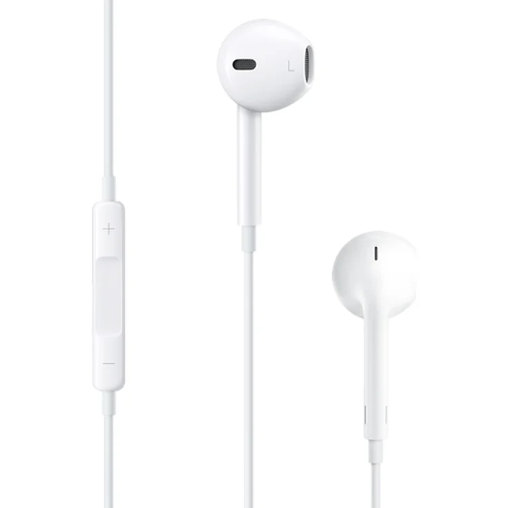 Apple EarPods (MD827ZM/A, 3,5 mm Klinke, altes Modell) In-Ear Kopfhörer mit Mikrofon, geeignet für iPhone, weiß – Bild 1