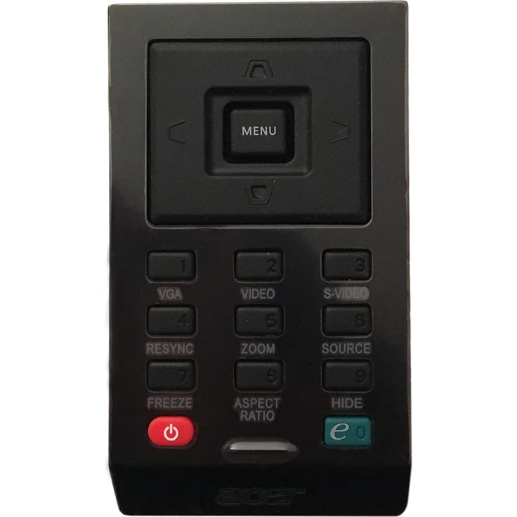 ACER Fernbedienung VZ.JBU00.001 für DNX0009, DNX0818, DNX1132, DSV0008, DSV0817, DSV1133, P1163, X110P, X112, X1161P, X1161PA, X1163, X1163N, X1261P, X1263