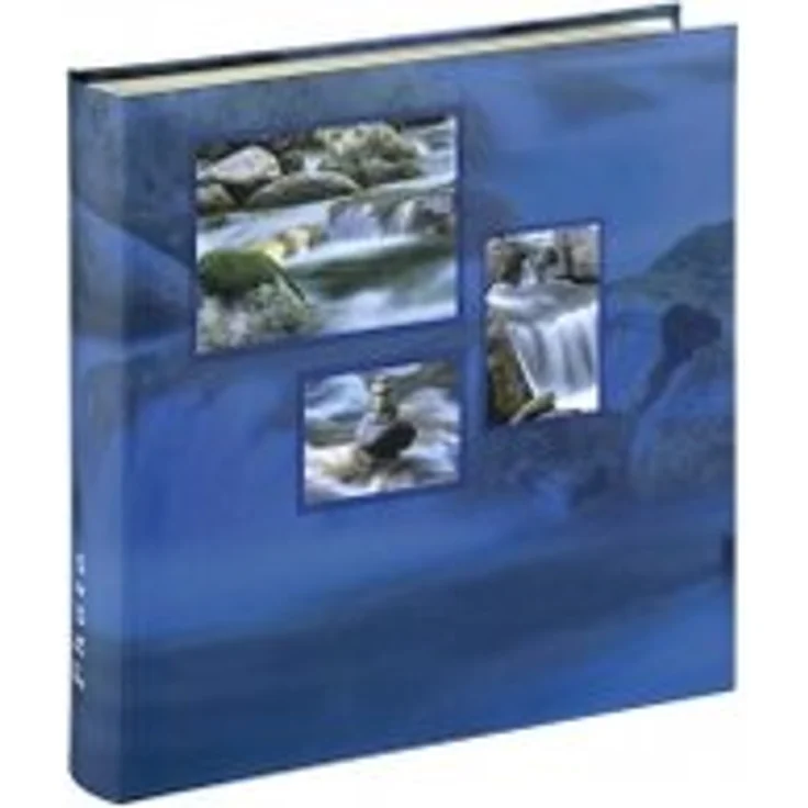 Hama Jumbo-Album Singo, 30x30 cm, 100 weiße Seiten, Aqua blau – Bild 1