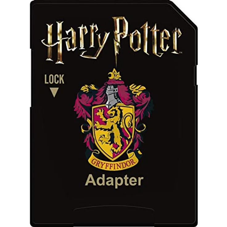 EMTEC MicroSD Card 32GB SDHC Harry Potter Gryffindor + Adap