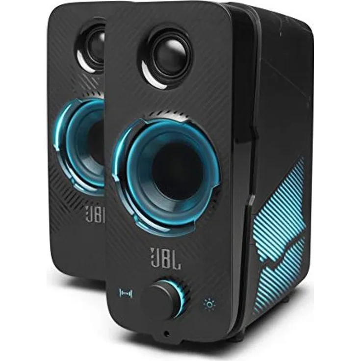 JBL Quantum Duo Gaming PC Lautsprecher Schwarz