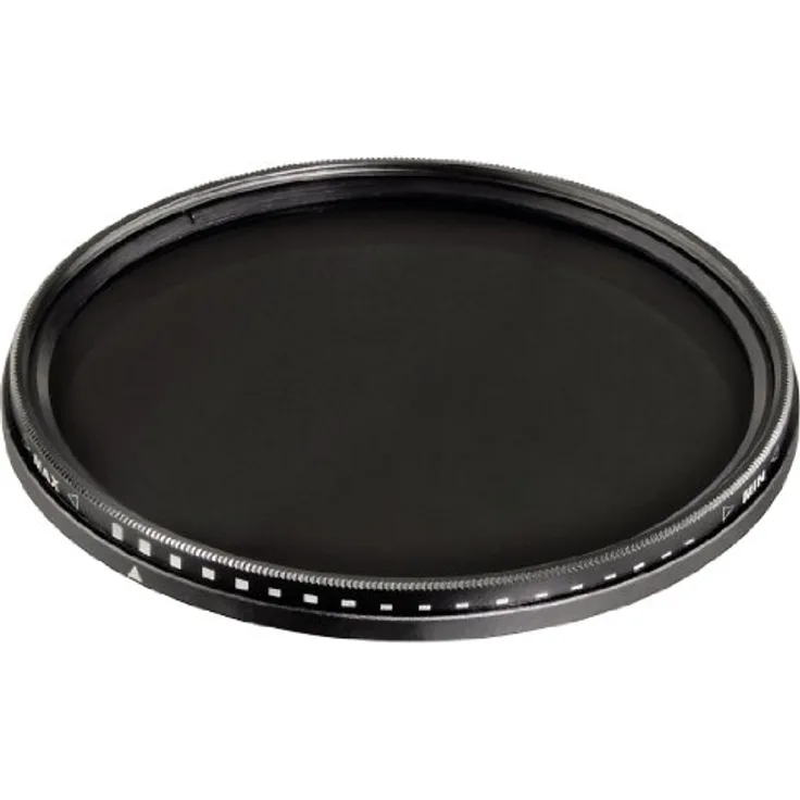 Hama Vario Graufilter, 2-fach Vergütung, Für 49 mm Foto-Kameraobjektive, ND2-400