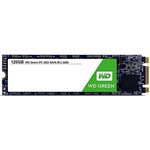 WD Green PC SSD WDS120G2G0B - Solid-State-Disk - 120 GB - intern - M.2 2280 - SATA 6Gb/s (WDS120G2G0B)