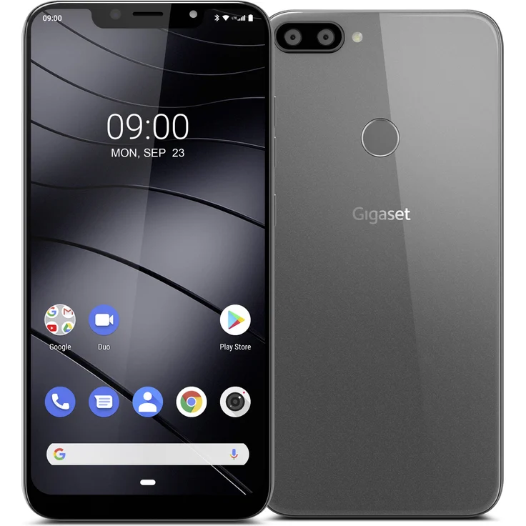 Gigaset GS195 Life Series Smartphone 6,18 cm (6,18 Zoll) IPS-Display, 32GB interner Speicher, 2GB RAM, Dual-SIM, Schwarz – Bild 3