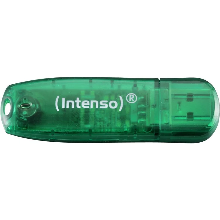 Intenso Rainbow Line 8 GB USB-Stick USB 2.0 grün – Bild 1