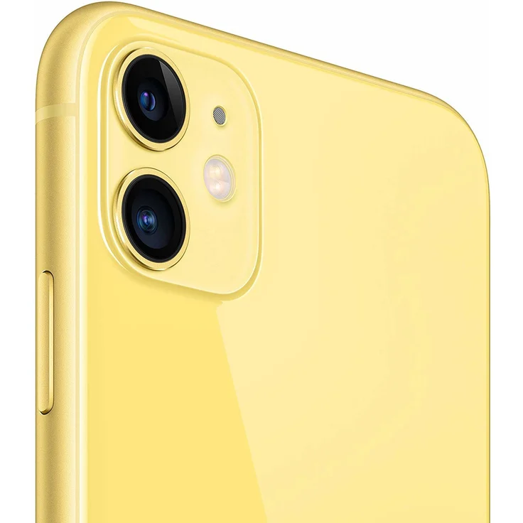 Apple iPhone 11 Smartphone 15,5cm (6,1 Zoll) Liquid Retina HD-Display, 128GB interner Speicher, 4GB RAM, Dual-SIM, iOS, Yellow – Bild 2