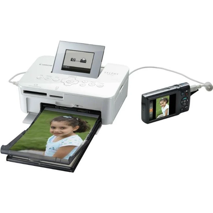 Canon SELPHY CP1000 WH Fotodrucker Thermosublimationsdruck (0011C012) – Bild 3