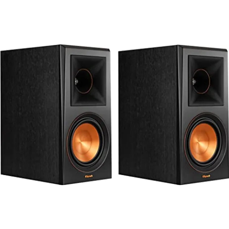 Klipsch RP-600M Schwarz (1 Paar) Regallautsprecher - 100 Watt - schwarz