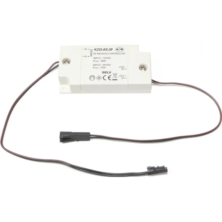LED-Funkdimmer Folgeset weiß 12-24 V 36-72 W L&S