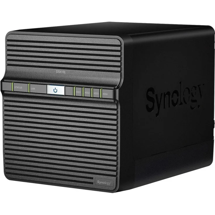 Synology DS418j 4 Bay Desktop-NAS-Gehäuse – Bild 1