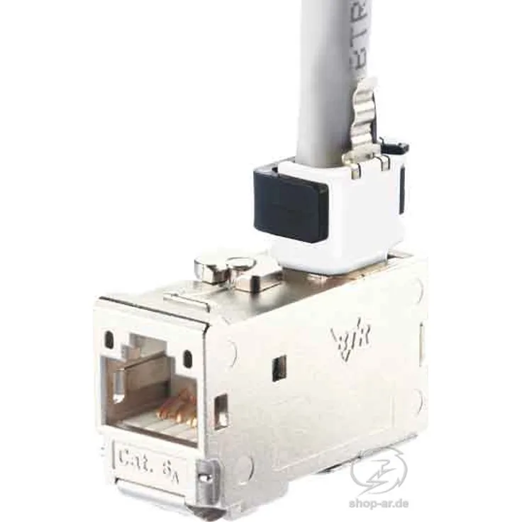 Metz CONNECT C6Amodul 90 Jack Cat. 6A geschirmt TN C6Amod-90 (130B13-E-90)