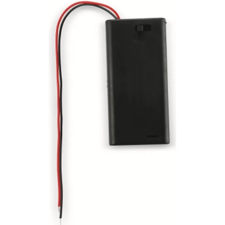 Batteriehalter, 2xmignon 'AA', geschlossenes Gehäuse