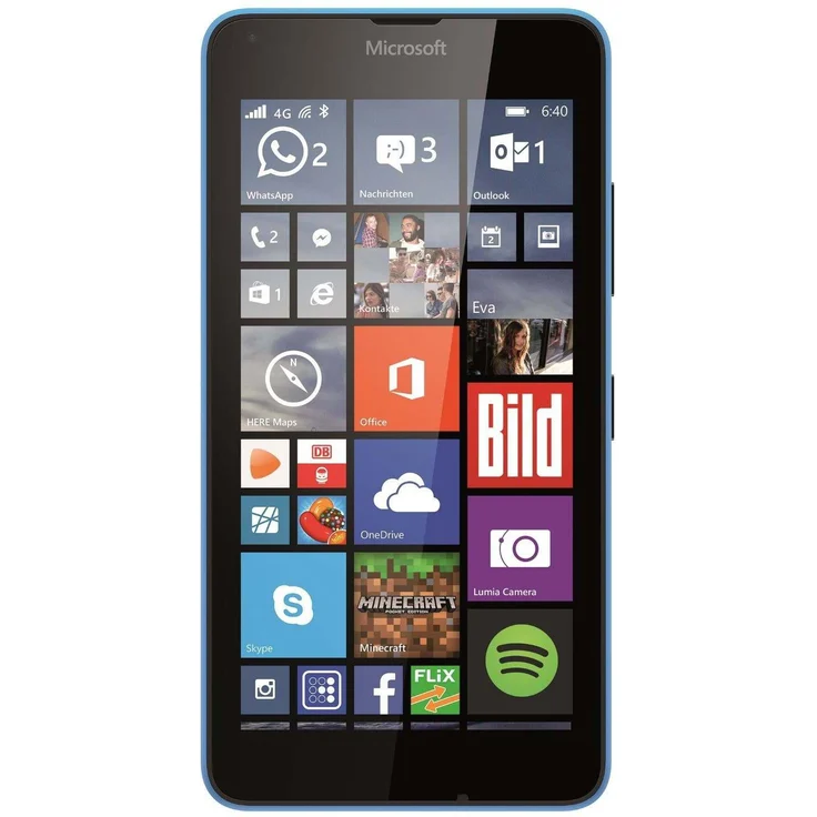 Microsoft Lumia 640 8GB Cyan  – Bild 1