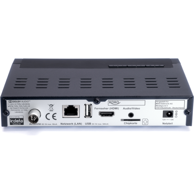 Xoro HRT 8770 Twin DVB-T/T2, HDMI, EPG, Aufnahmefunktion, schwarz – Bild 2