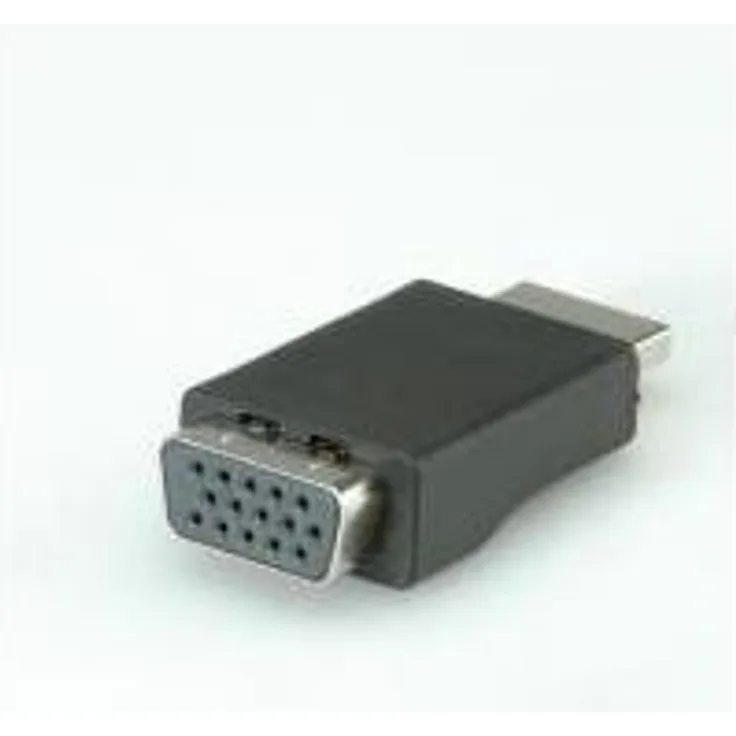 Value 12993113 HDMI Stecker auf VGA Buchse Adapter schwarz