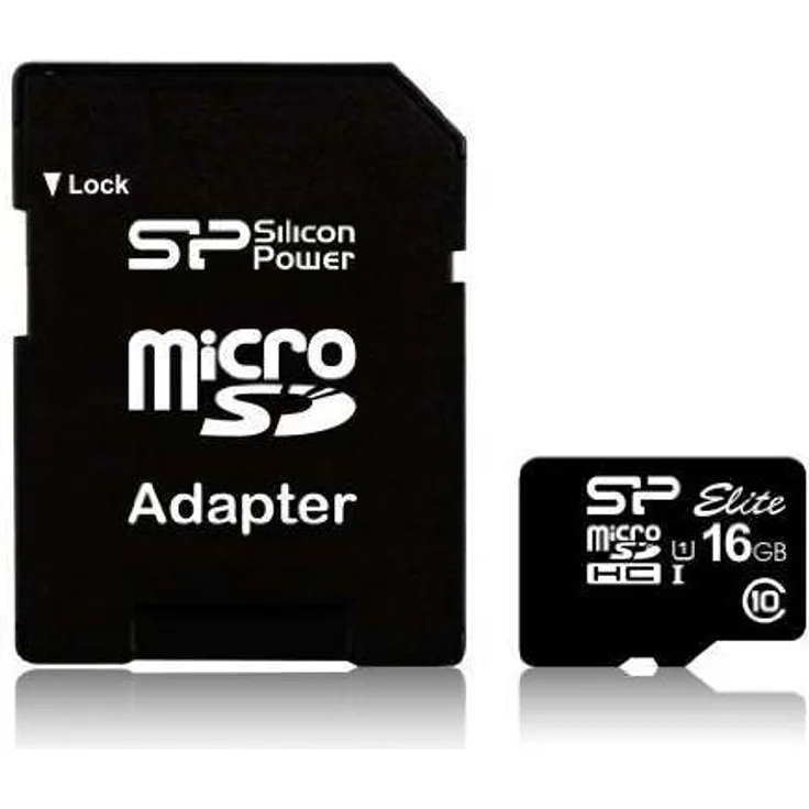 Silicon Power SP016GBSTHBU1V10-SP SDHC 16GB Speicherkarte