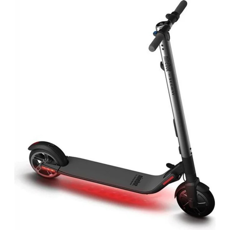 Ninebot by Segway SEG-ES2 Kinder E-Scooter, ohne Straßenzulassung, Grau/Schwarz, 25 km/h – Bild 2