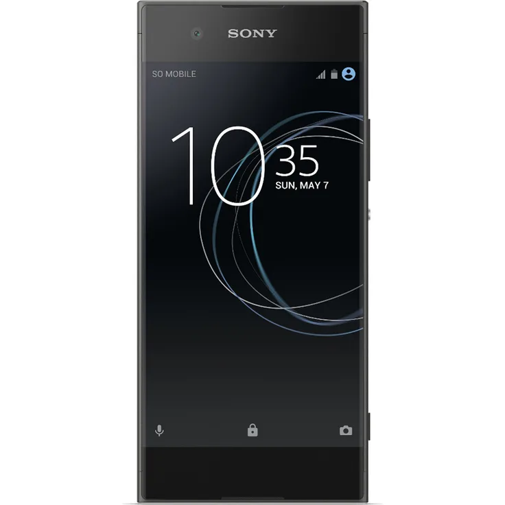 Sony Xperia XA1 Smartphone 12,7cm Pixel (5 Zoll) IPS, LCD-Display, 32GB interner Speicher, 3GB RAM, Android, Black