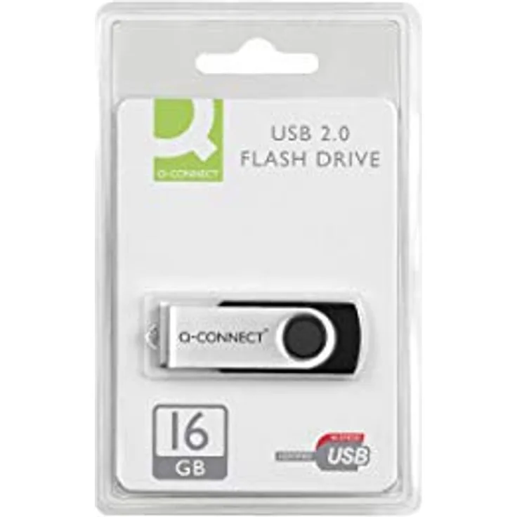 Q-Connect USB-Speicherstick, 32 GB, Weiß
