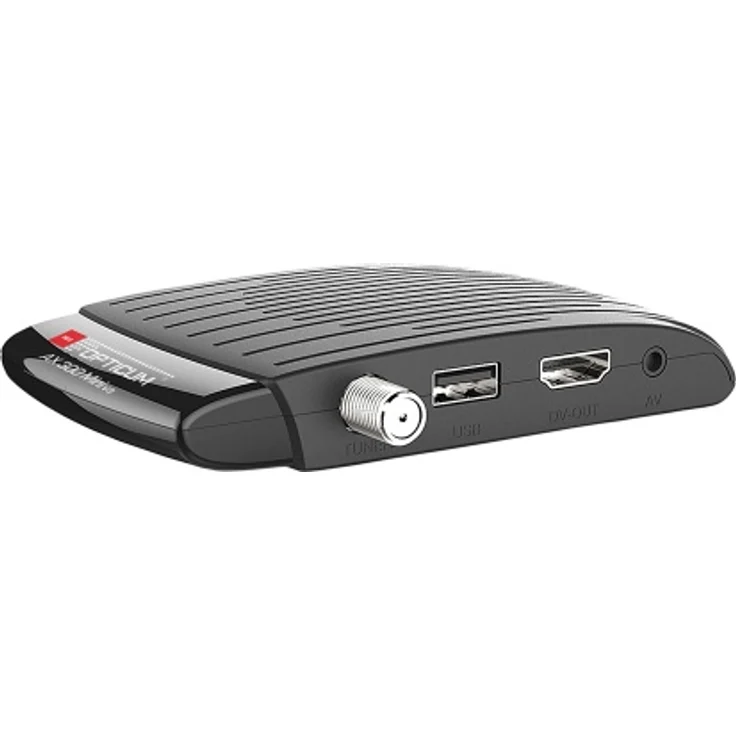 Opticum Red AX 300 Mini V3, digitaler HD Satellitenreceiver / externer IR Sensor mit Display / 1080p Full HD / USB / HDMI / 12V Netzteil ideal für den Campingurlaub – Bild 3
