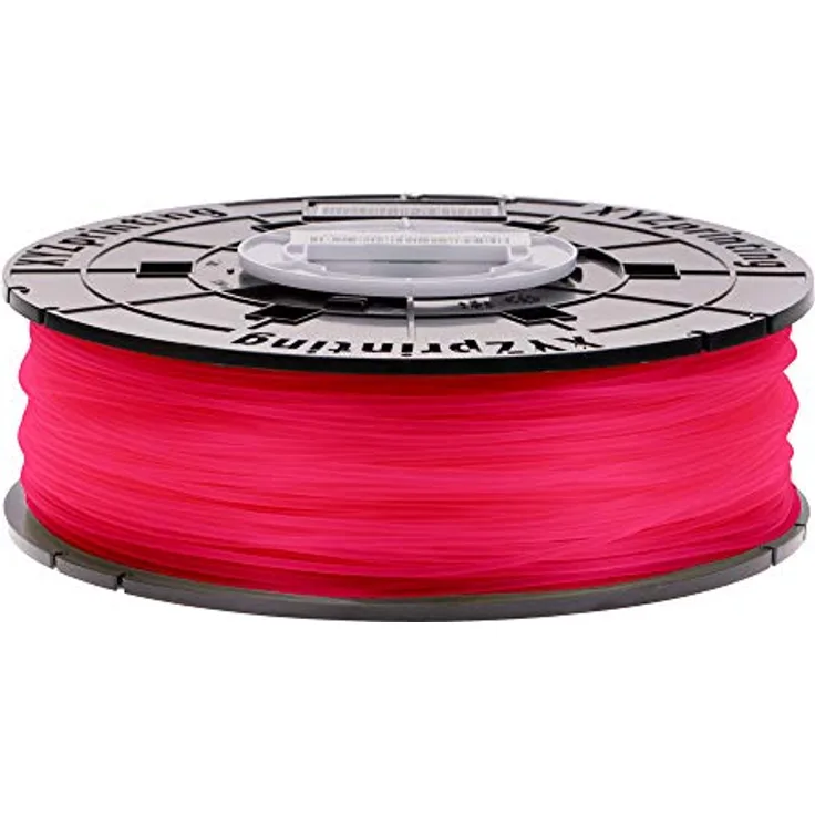 XYZprinting RFPLCXEU02A PLA Filament Patrone für 3D-Drucker 600 g klar rot