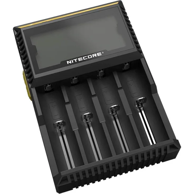 NITECORE d4 Ladegerät, Plastic, black, small