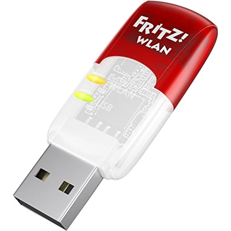 AVM FRITZ!WLAN Stick AC 430 MU-MIMO (bis zu 433 MBit-s, Dualband-WLAN für 2,4-GHz- oder 5-GHz-Verbindungen, Multi-User-MIMO, WPA2) – Bild 1