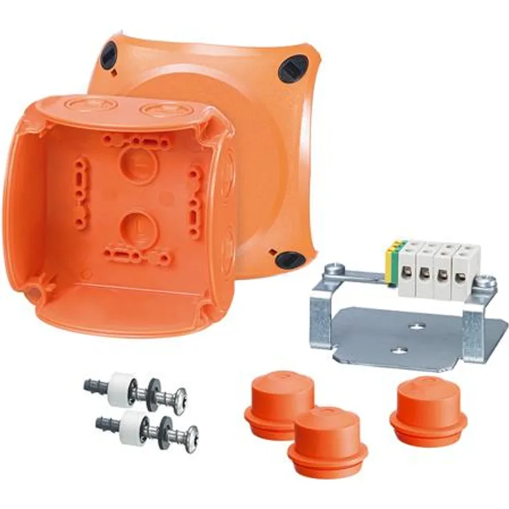 Hensel FK0402, 1,5-2,5 mm² Kabelabzweigkasten, Funktionserhalt IP65/66