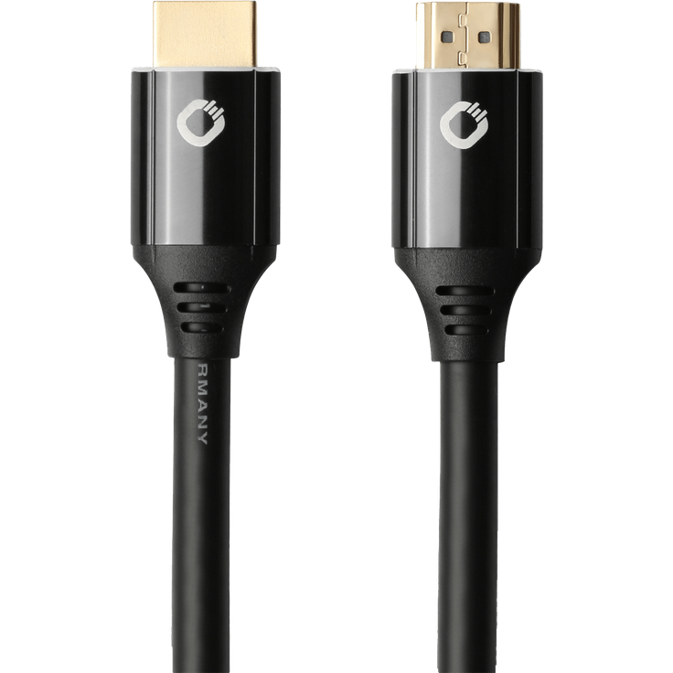 Oehlbach Black Magic MKII - 8K Ultra High-Speed HDMI-Kabel - 8K FUHD 60Hz 4320p / 4K 120Hz 2160p - 48Gbit/s (21:9 Cinema, 3D, Dolby Vision, Dynamic HDR 10+, VRR, eARC, UHD2) Schwarz, 1.50 m – Bild 3