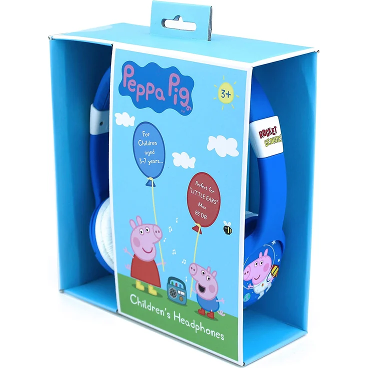 OTL Peppa Pig George Rocket On-Ear-Kopfhörer, geeignet für Kinder, blau – Bild 5