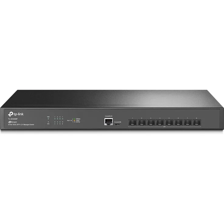 TP-Link TL-SX3008F 8-Port 10G SFP+ L2+ Managed Switch