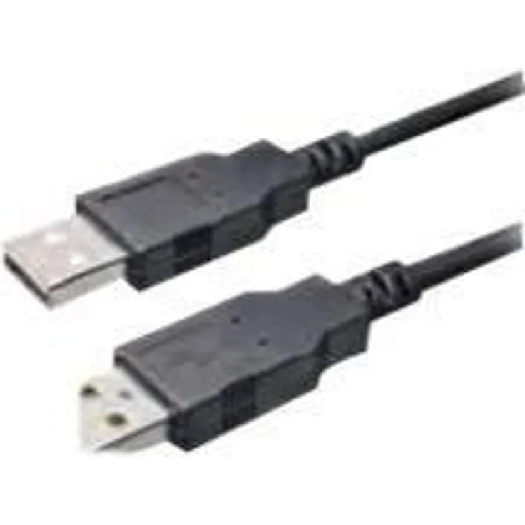 Bachmann - USB-Kabel - USB (M) bis USB (M) - USB 2.0 - 5 m - Schwarz