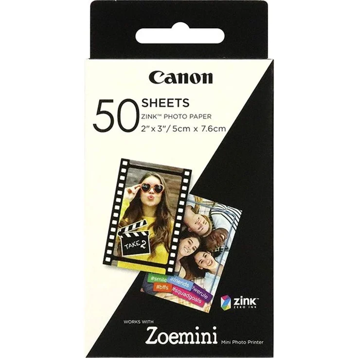 Canon Zoemini ZINK Fotopapier, 50 Blatt – Bild 1