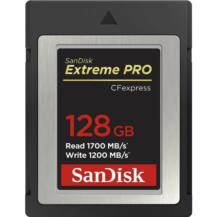 SanDisk Extreme PRO CFexpress-Karte Typ B, 128 GB, bis zu 1.700 MB-Sek., für RAW 4K video – Bild 1