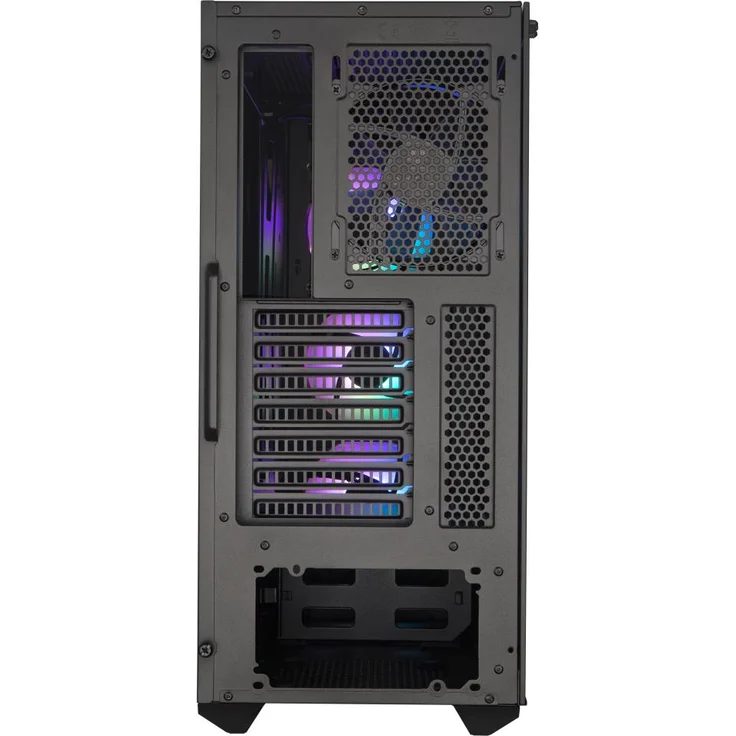 Cooler Master MasterBox MB520 ARGB - ATX-PC-Gehäuse mit getönter Frontplatte, 3 x 120 mm vorinstallierten Lüftern, Glasseitenwand, flexiblen Luftstromkonfigurationen – Bild 5
