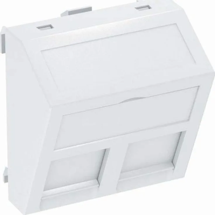 BETTERMANN DTS-2C RW1 45x45mm reinweiß RAL 9010, 1