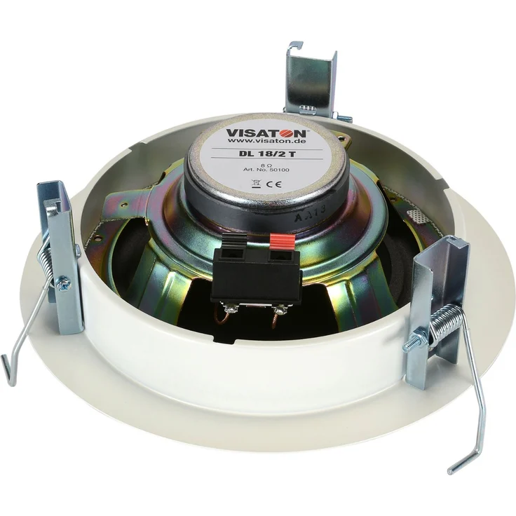 Visaton HiFi-Deckenlautsprecher 18cm, DL 18/2 T / 8 Ohm Deckenlautsprecher weiß – Bild 4