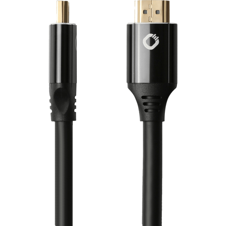 Oehlbach Black Magic MKII - 8K Ultra High-Speed HDMI-Kabel - 8K FUHD 60Hz 4320p / 4K 120Hz 2160p - 48Gbit/s (21:9 Cinema, 3D, Dolby Vision, Dynamic HDR 10+, VRR, eARC, UHD2) Schwarz, 1.50 m