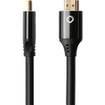 Oehlbach Black Magic MKII - 8K Ultra High-Speed HDMI-Kabel - 8K FUHD 60Hz 4320p / 4K 120Hz 2160p - 48Gbit/s (21:9 Cinema, 3D, Dolby Vision, Dynamic HDR 10+, VRR, eARC, UHD2) Schwarz, 1.50 m