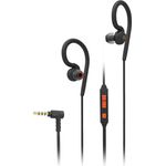 Vivanco Outdoor In-Ear Kopfhörer mit Mikrofon, spritzwassergeschützt, geeignet für Sport, schwarz