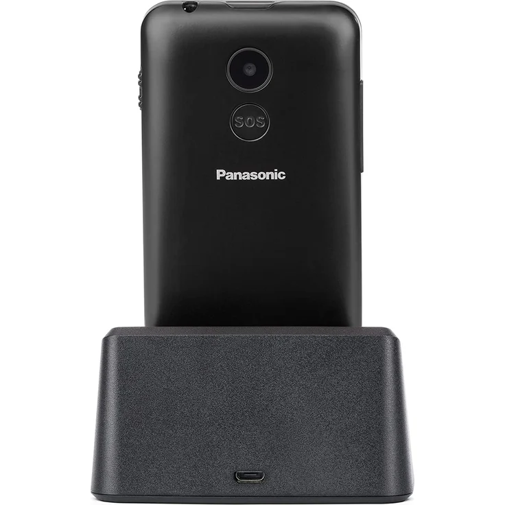 Panasonic KX-TU155 Seniorenhandy 6cm (2,3 Zoll) TFT-Display, Schwarz – Bild 3